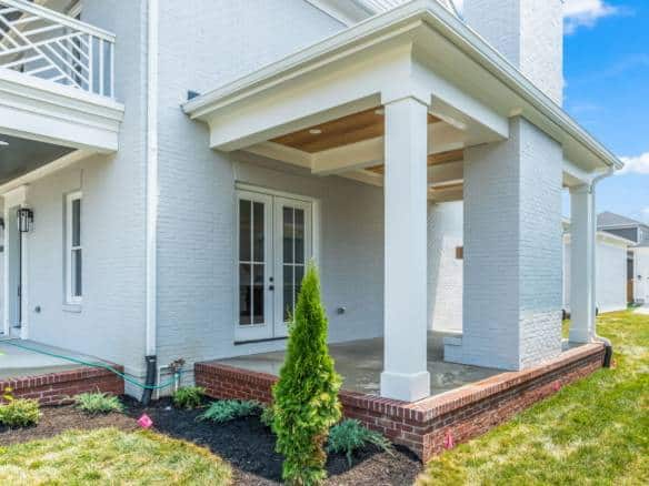 Beautiful covered porch at 6331 Pond Lily Street.