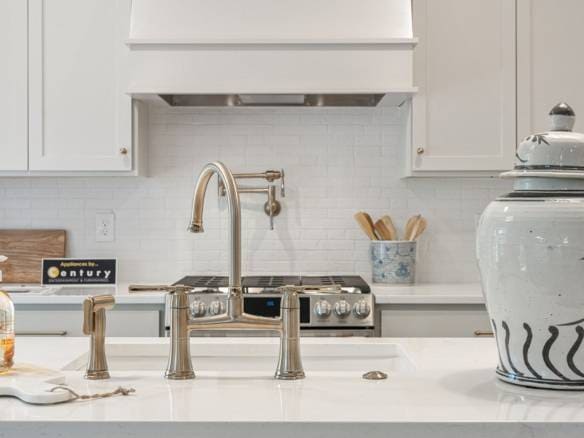 Kitchen renovation at 6308 Leyton Court by Mason Construction & Development.