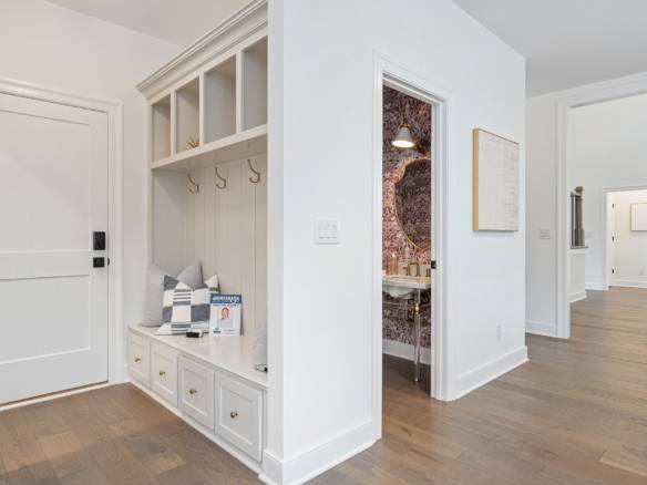 Interior view of a newly renovated modern home at 6308 Leyton Court.