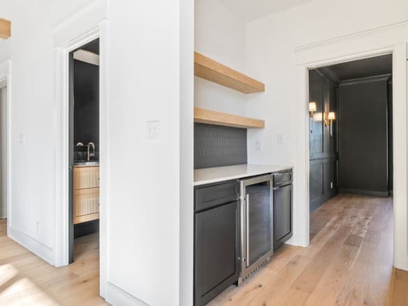 Interior view of a modern home built by Mason Construction & Development.