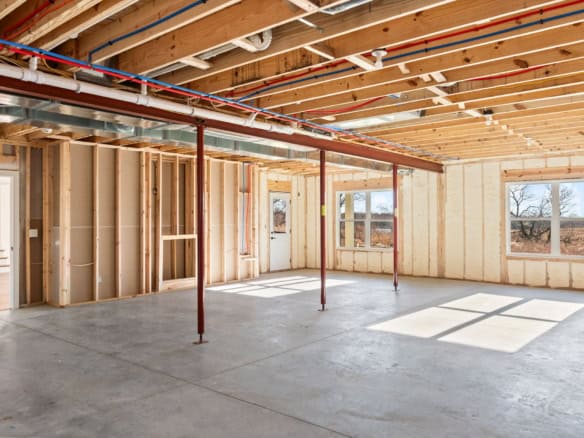 Interior view of a new home under construction at 3228 Catalpa Farms Drive.